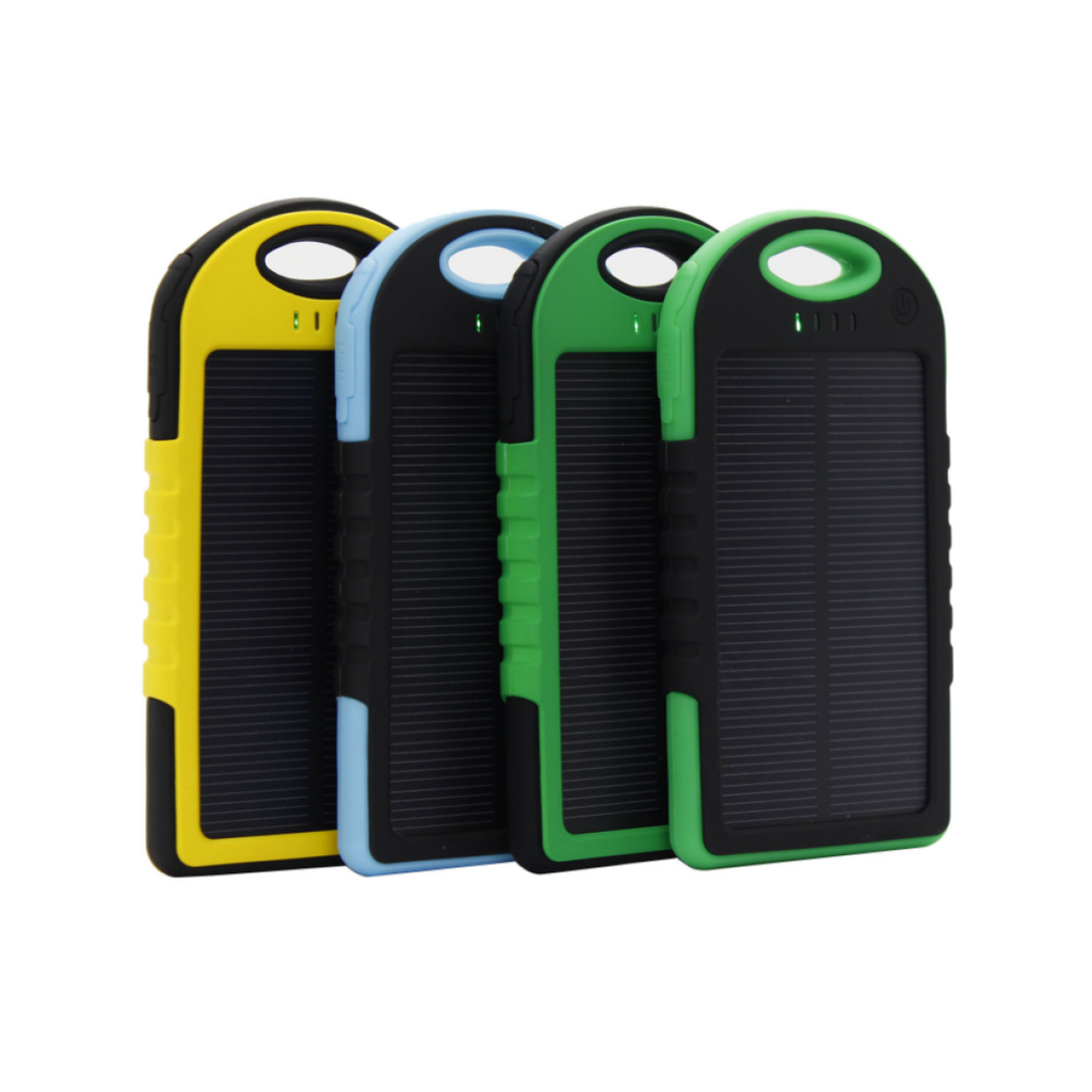 Solar power bank 10000mAh compact